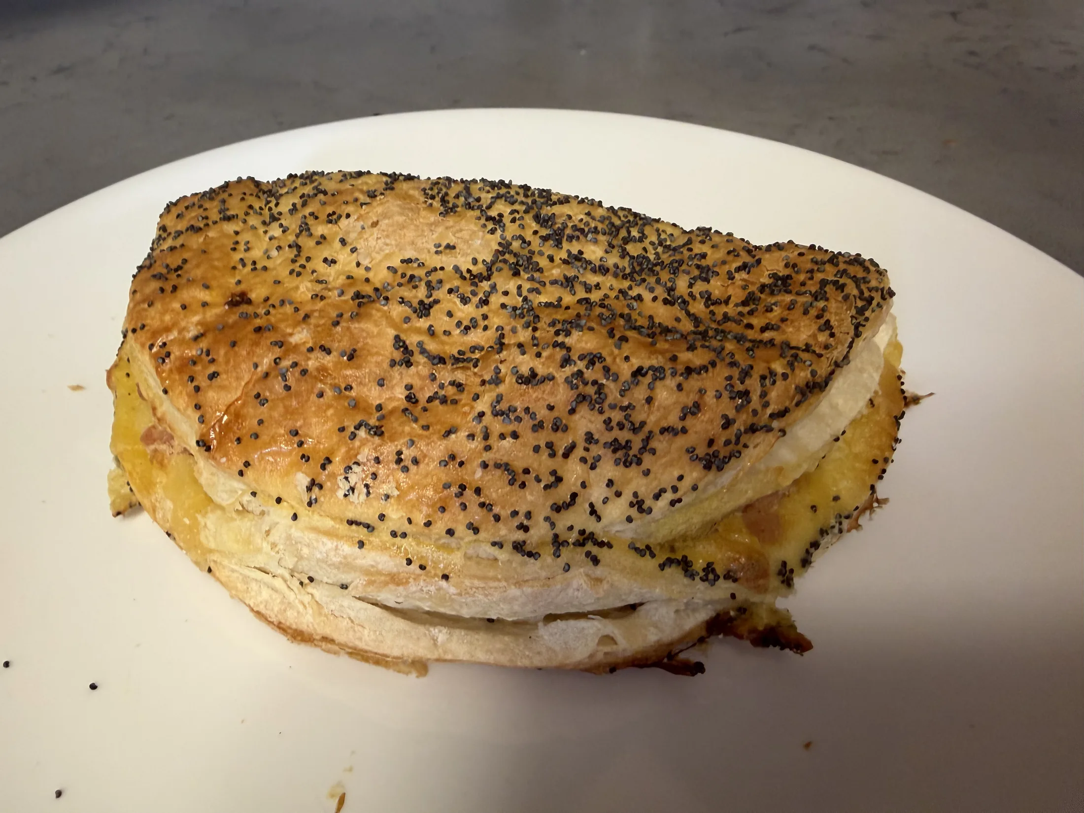 Cheese & Bacon Pasty — Kipling's Bakery, Port Wakefield