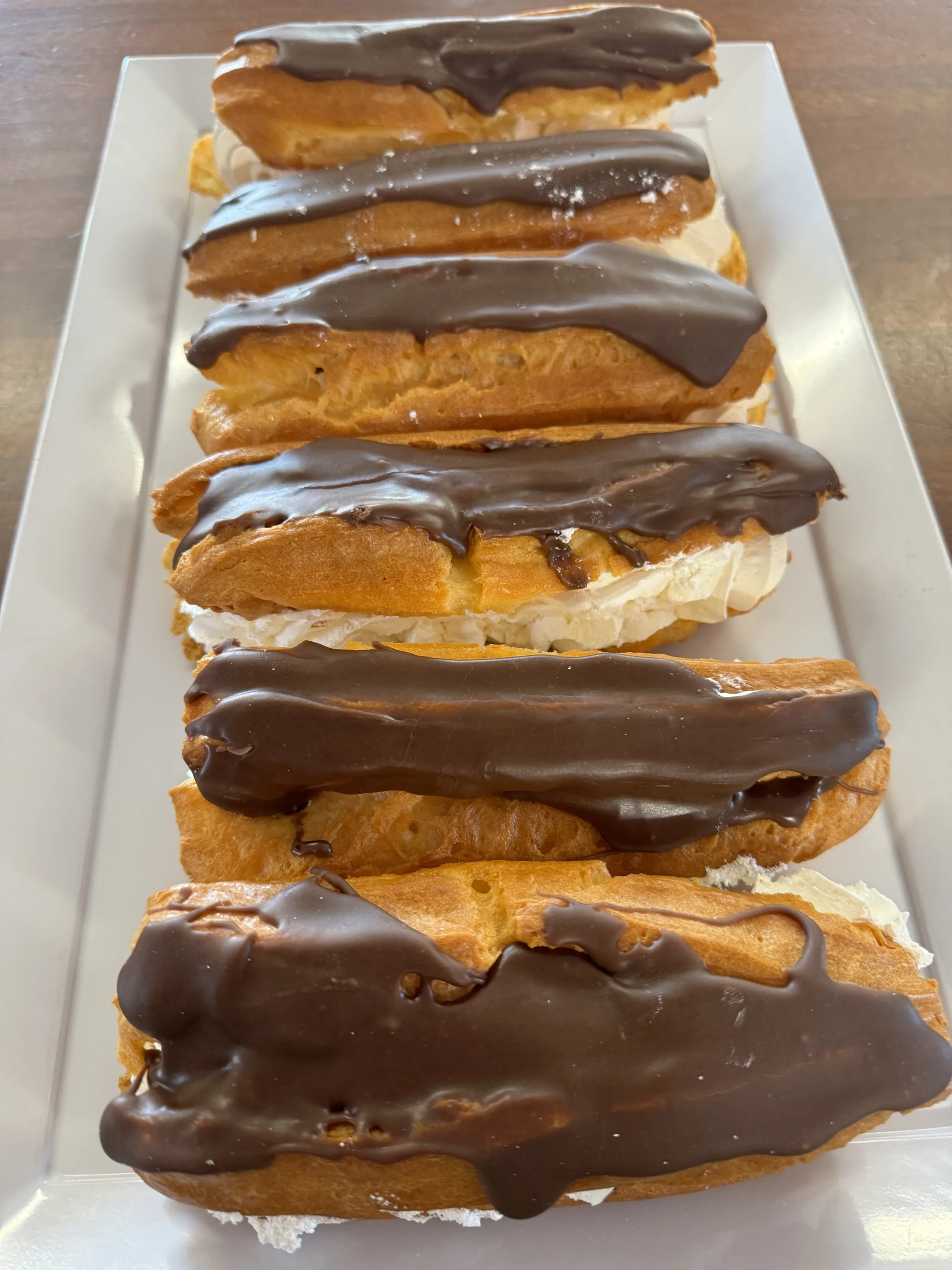 Chocolate Éclairs — Kipling's Bakery, Port Wakefield